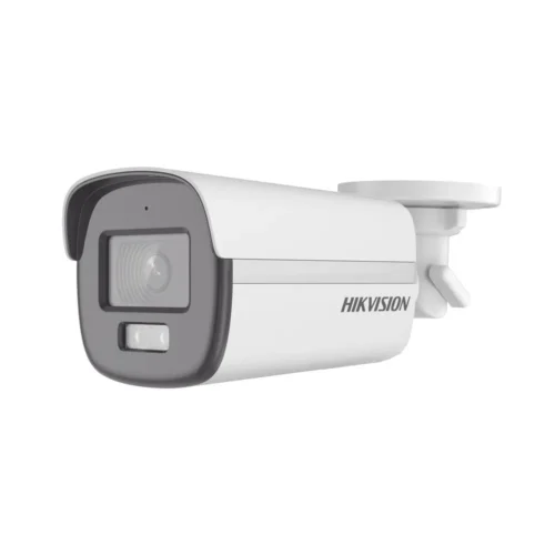 Cámara Bala Hikvision DS-2CE12KF0T-FS 3K ColorVu 2.8mm con Micrófono