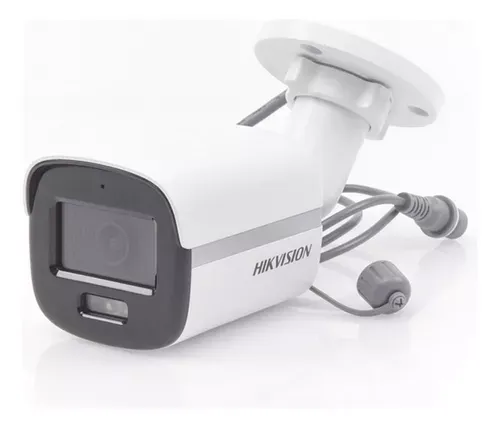 Cámara Minibala Hikvision DS-2CE10DF0T-LPFS – 2MP, Full Color, Luz Blanca/IR, Audio y 4 en 1