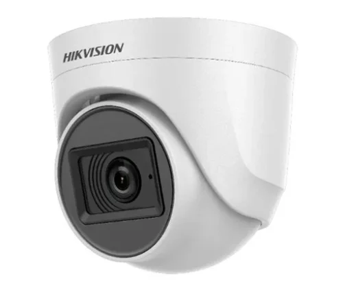 Cámara domo Hikvision DS-2CE76D0T-ITPFS 1080p, 2.8mm, audio y EXIR 20m