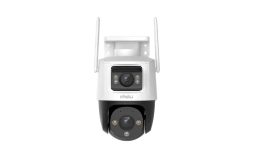 Cámara de Seguridad Cruiser Dual 5+5MP – IMOU | Visión Nocturna a Color | Detección Avanzada AI | 360° de Cobertura