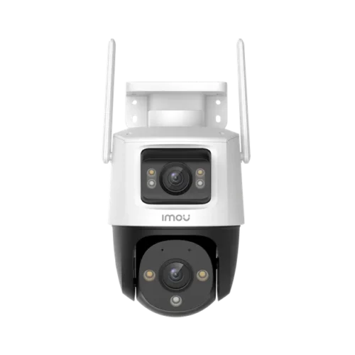 Control de acceso facial Hikvision DS-K1T321MFWX con huella, tarjeta y Wi-Fi