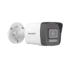 Cámara IP tipo bala Hikvision 4MP DS-2CD1043G2-LIU(F) con micrófono y luz híbrida