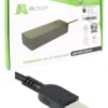 Cargador Jaltech 135W para Lenovo Gamer 20V 6.7A, punta cuadrada, cable plano