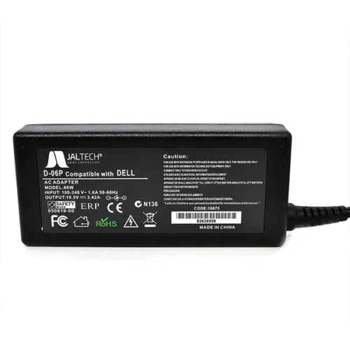 Cargador Para Dell 19.5V 2.34A 45W Punta 4.0x1.7 mm – Jaltech, Categoría Premium
