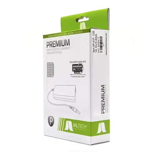 CARGADOR PARA MINI ASUS 19V 1.75A JALTECH – Punta 4.0 x 1.0 mm, cable plano