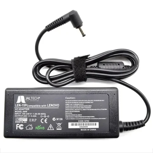 Cargador Premium Lenovo 20V 3.25A Punta Delgada