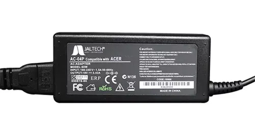 Cargador Premiun Acer 19V 3.42 Am Punta Delgada