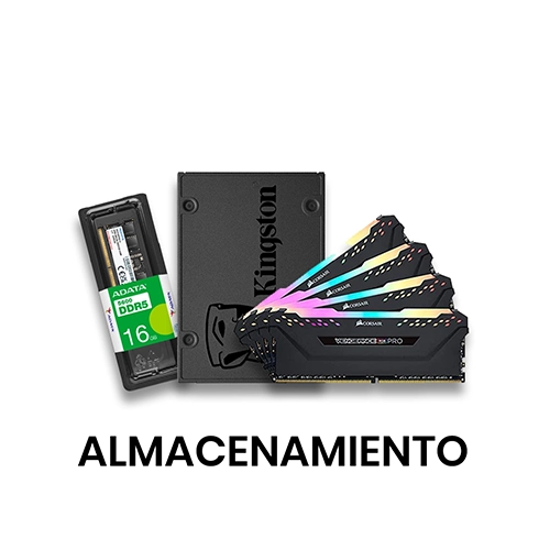 Almacenamiento y Partes