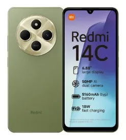 Celular Redmin 14c Ram16 Almacenamiento 256 Verde Salvia