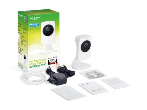 Cámara de Seguridad Wi-Fi TP-Link NC220 Día/Noche con Visión Nocturna y Extensor de Red