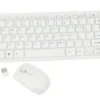 Combo Tecla Y Mouse Slim Blanco