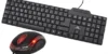Combo Teclado y Mouse Jaltech A87 USB – Teclado de Membrana + Mouse Óptico, Negro