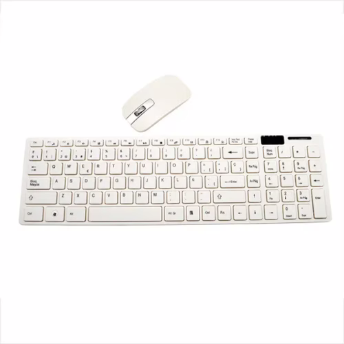 Combo Teclado y Mouse Inalámbrico WX01 Jaltech 2.4GHz Ergonómico y Silencioso