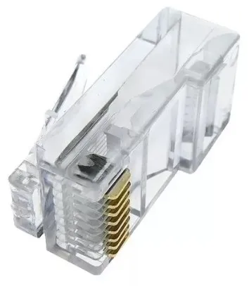 Pack de 10 Conectores RJ45 Cat5 para Cable Multifilar – Terminal de 2 Puntas