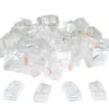 Pack de 10 Conectores RJ45 Cat5 para Cable Multifilar – Terminal de 2 Puntas
