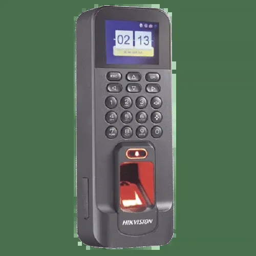 TERMINAL BIOMÉTRICO HIKVISION DS-K1T804AMF – Huella, tarjeta MIFARE, Wi-Fi y control de acceso