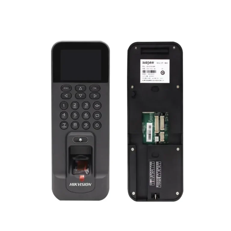 Control de Acceso Hikvision DS-K1T804AMF Huellas LCD Seguridad Corporativa