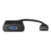 CONVERTIDOR DE HDMI A VGA CON AUDIO – Adaptador compacto, señal HD y salida 3.5 mm