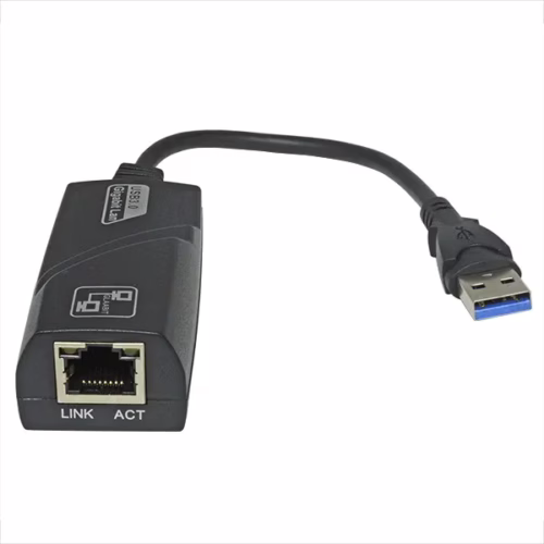 Adaptador USB-C 3.1 a RJ45 Gigabit LAN, 1000 Mbps, compatible universal