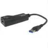 Adaptador USB-C 3.1 a RJ45 Gigabit LAN, 1000 Mbps, compatible universal