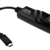 Adaptador USB-C 3.1 a RJ45 Gigabit LAN, 1000 Mbps, compatible universal
