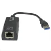 CONVERTIDOR USB 3.0 A RJ45 LAN GIGABIT – Alta velocidad, sin drivers, plug & play