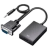 Convertidor VGA a HDMI con Audio 3.5mm – Full HD 1080p
