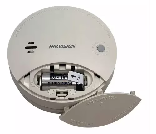 Detector de humo inalámbrico Hikvision DS-PD1-SMK-W, 433 MHz, 85 dB