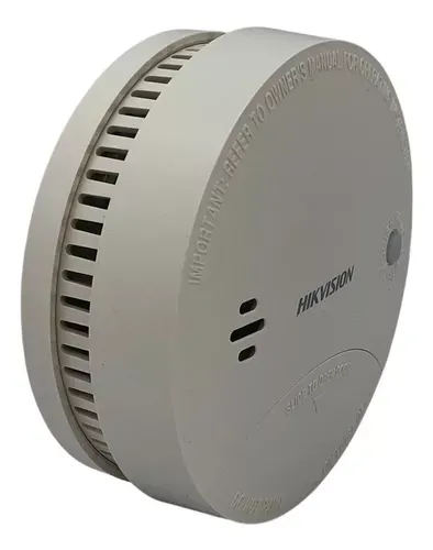 Detector de humo inalámbrico Hikvision DS-PD1-SMK-W, 433 MHz, 85 dB