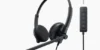 Auriculares Estéreo Dell Pro WH1022 con USB-A y Cancelación de Ruido