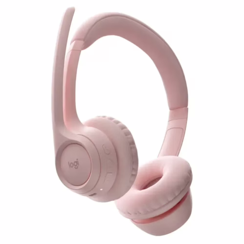 Diadema Logitech H390 Rosada USB, Micrófono con Supresión de Ruido