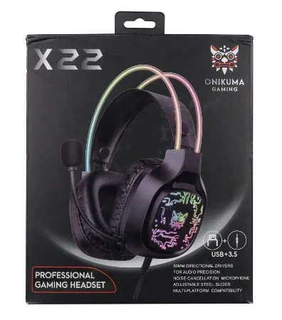 Diadema udifonos Gamer Rgb Tech