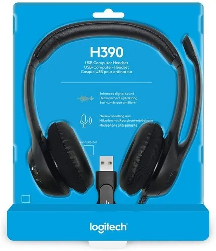 Diadema Usb Logitech H390