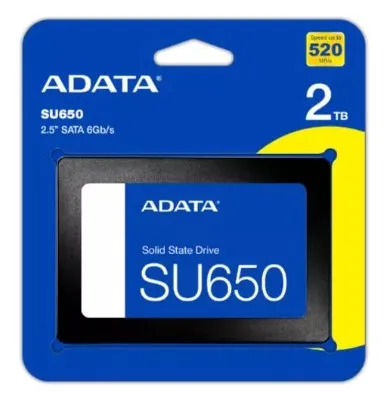 Disco De Estado Solido Ssd Adata Su650 2Tb Sata