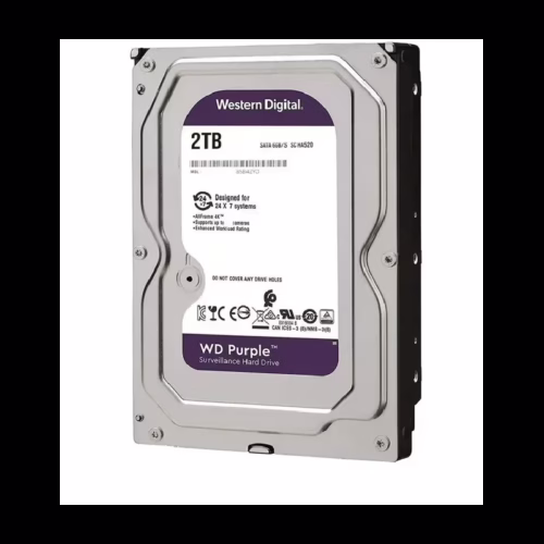 Disco Duro WD Purple 2TB WD23PURZ, SATA 3.5", Vigilancia 24/7