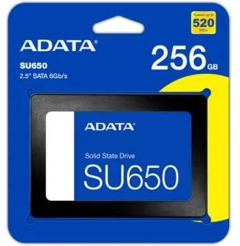 Disco de Estado Sólido ADATA Ultimate SU650 256GB SATA 3 – 520MB/s