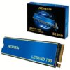 Disco Sólido SSD ADATA LEGEND 700 512GB PCIe Gen3 x4 M.2 2280 – NVMe 1.3, hasta 2000MB/s, con disipador