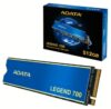 Disco Sólido SSD ADATA LEGEND 700 512GB PCIe Gen3 x4 M.2 2280 – NVMe 1.3, hasta 2000MB/s, con disipador