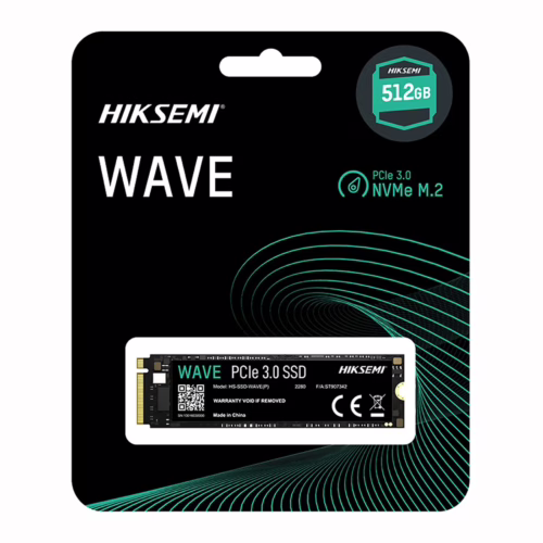 SSD WAVE (P) PCIe 3.0 NVMe M.2 – Hasta 2500 MB/s, Alto Rendimiento para Oficina y Gaming