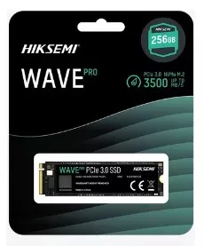 SSD M.2 HIKSEMI WAVE 256GB NVMe PCIe 3.0 – Lectura hasta 3500MB/s, tecnología 3D NAND