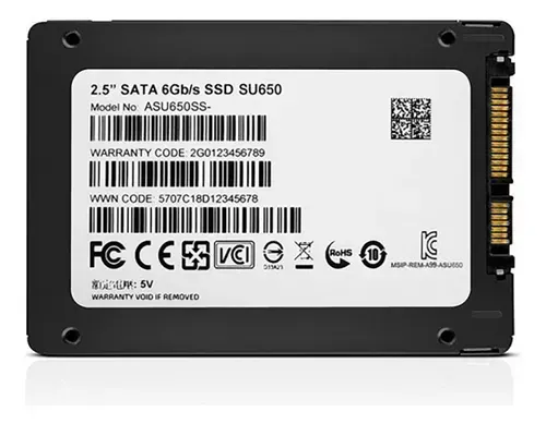 Disco Solido Sata 512Gb Adata Su650