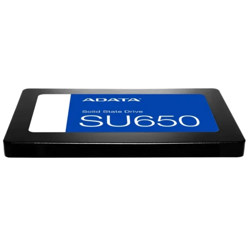 Disco de estado sólido ADATA Ultimate SU650 1TB – 2.5", SATA 6Gb/s, NAND 3D, hasta 520MB/s