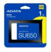 Disco de estado sólido ADATA Ultimate SU650 1TB – 2.5", SATA 6Gb/s, NAND 3D, hasta 520MB/s