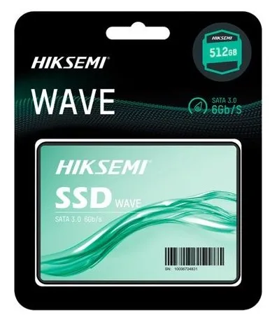 DISCO SSD HIKSEMI WAVE 512GB SATA III 2.5” – Velocidad, confiabilidad y tecnología 3D NAND