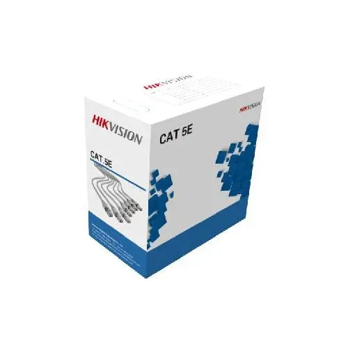 Cable UTP Exterior Hikvision DS-1LN5EO-UU/E Cat 5E, 305m, 100% Cobre, Negro