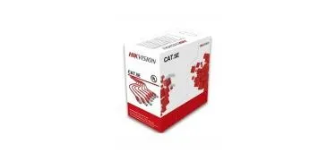 Cable UTP Exterior Hikvision DS-1LN5EO-UU/E Cat 5E, 305m, 100% Cobre, Negro