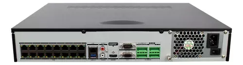 NVR Hikvision DS-7732NXI-K4/16P AcuSense 4K – 32 Canales, 16 PoE, IA, Reconocimiento Facial y Grabación 12 MP