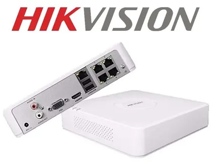 DVR/NVR Hikvision DS-7104NI-Q1/4P, 4 canales PoE, 1080p, hasta 6MP