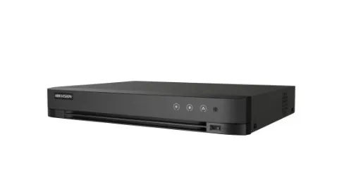 DVR HIKVISION iDS-7204HQHI-M1/FA – 4 Canales, AcuSense, 3K, Audio, H.265 Pro+