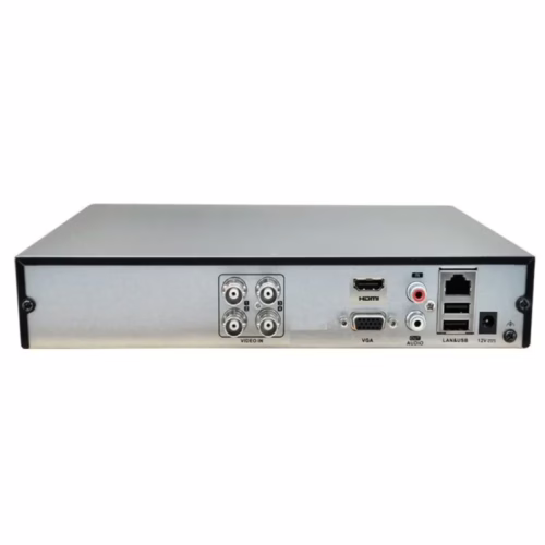 DVR Hikvision 4 Canales H.265, 1080p Lite, 1U con entrada 5 en 1
